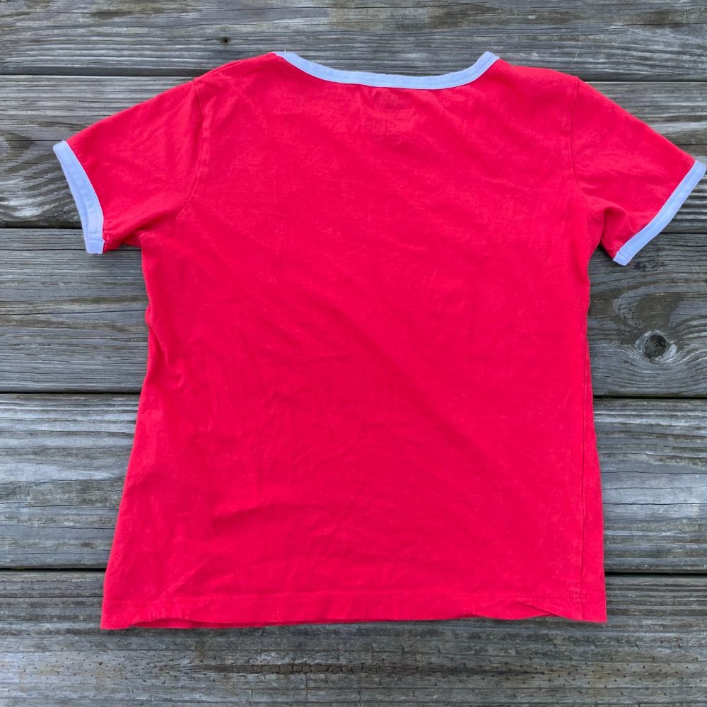 Levis Kids Shirt Red Round Neck Tee Size M (10-12 years ) (140-152cm) - Picture 8 of 8